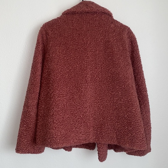 LC by Lauren Conrad Faux Fur Pink Jacket - Picture 7 of 7